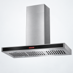 Máy Hút Mùi Đảo KAFF KF-IS991GH Kính Toa Inox 90cm, Cảm Biến Khói Nhiệt