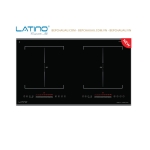 Bếp Từ Đôi Latino LT-ML088 Luxury Inverter – Kính Kang