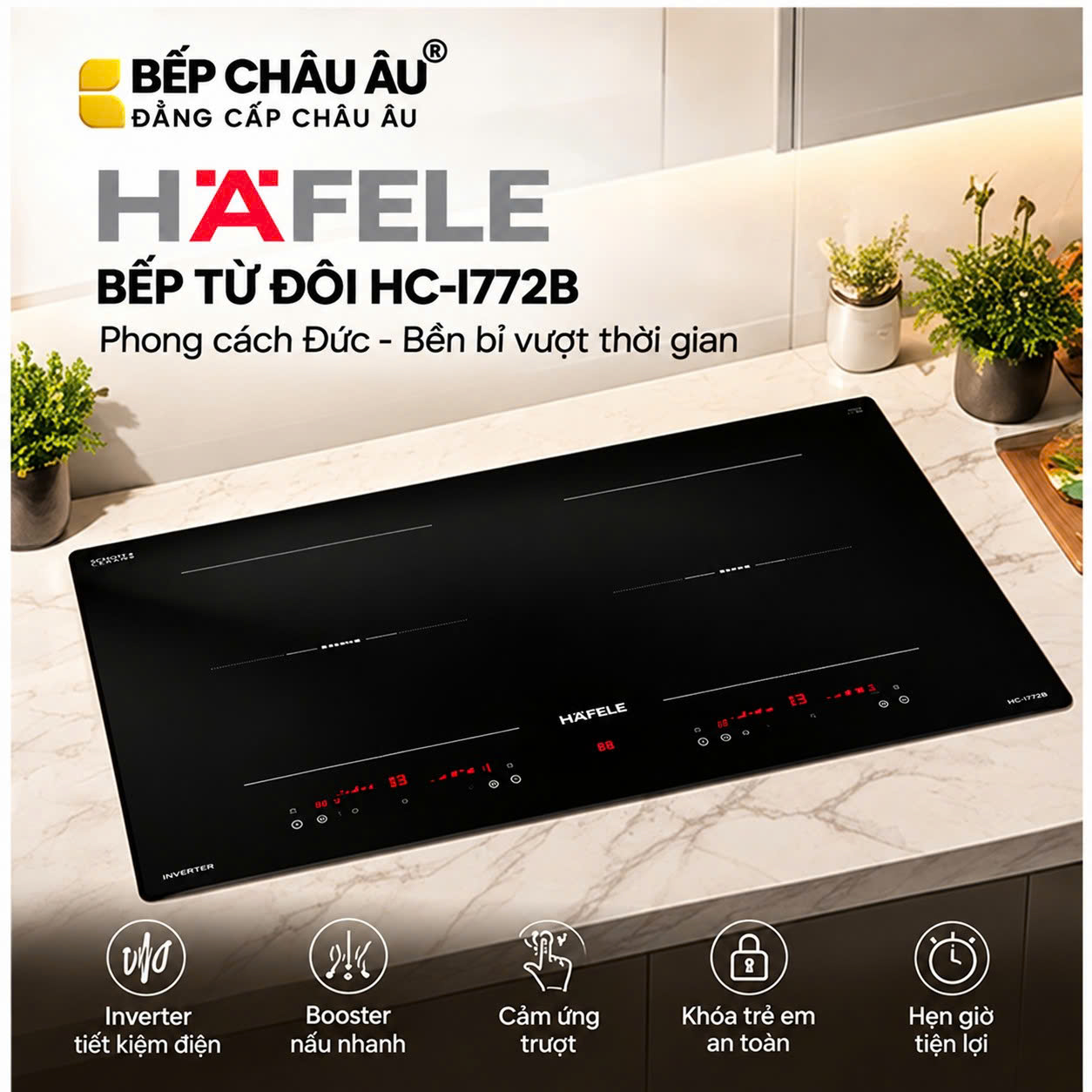 Tham khảo các dòng thiết bị nhà bếp hiện đại tại Bếp Châu Âu