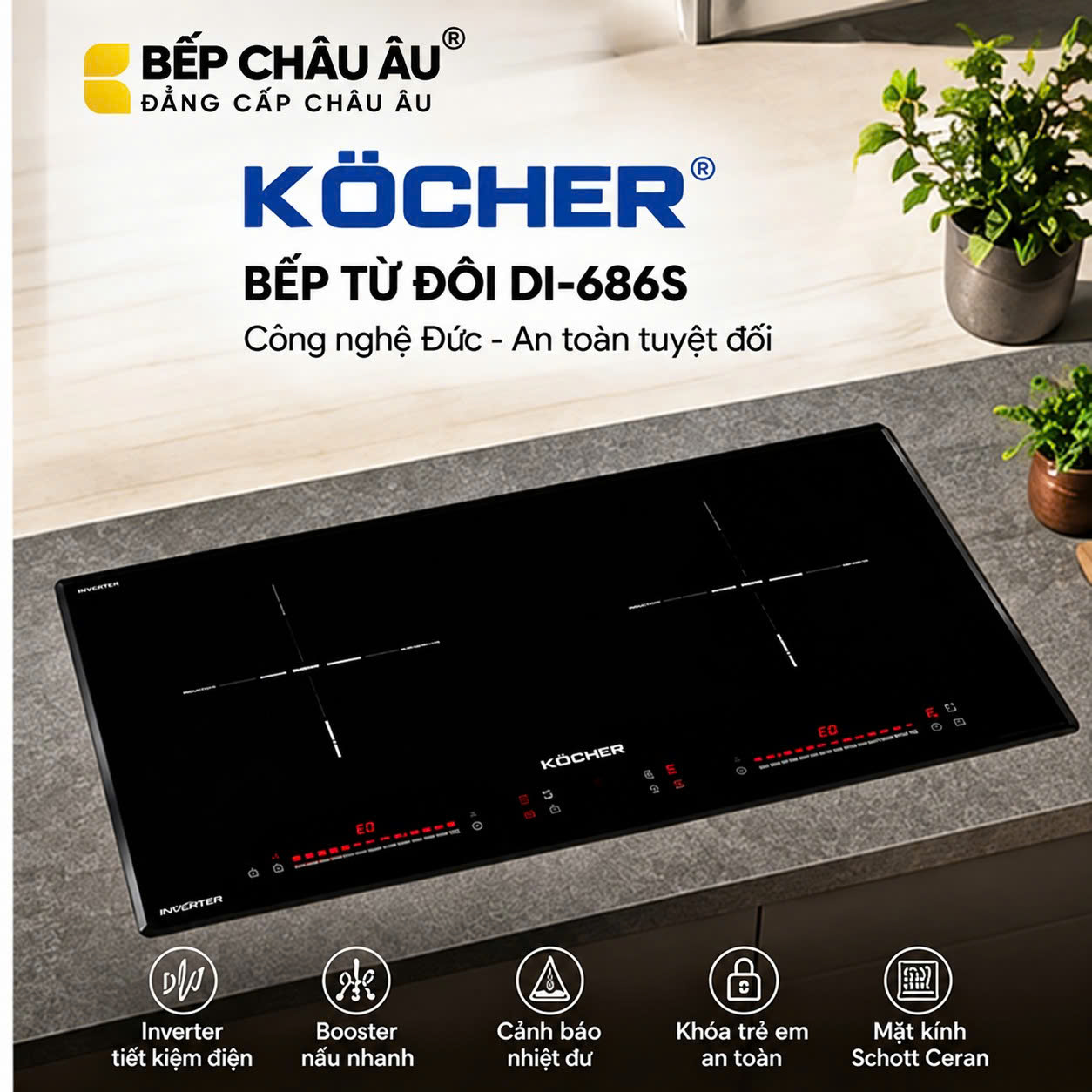 Hình minh họa thiết bị nhà bếp tại Bếp Châu Âu, ảnh số 8