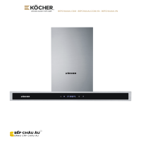 Máy Hút Mùi Kocher K-225D Chữ T 70/90cm – Hút 1800m³/h, Ultra Swing Siêu Êm, Made in Malaysia