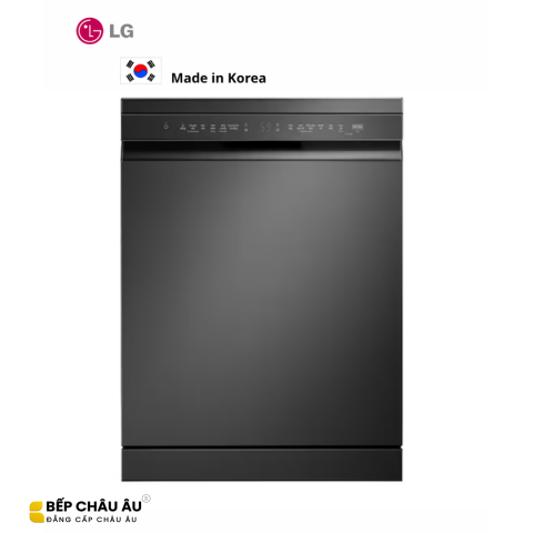 Máy Rửa Bát LG LDN14BLA5 14 Bộ Màu Đen Nhám – QuadWash, Inverter, Sấy Hé Cửa Tự Động, Wi-Fi ThinQ