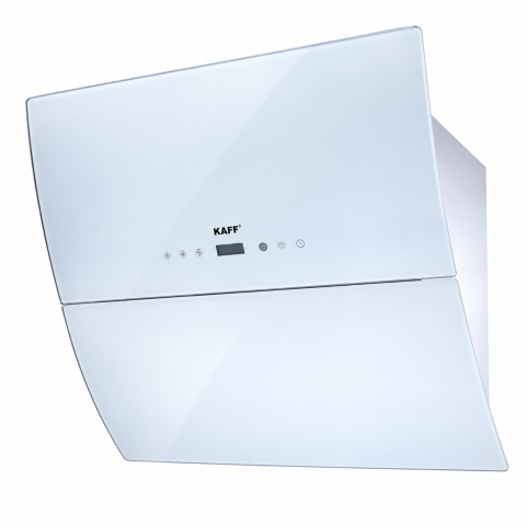 Máy Hút Mùi KAFF KF-LUX-AT70H-WH / AT90H-WH Kính Trắng Tự Động Đóng Mở