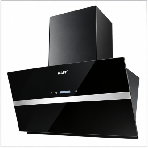 Máy Hút Mùi KAFF KF-LUX-AT70FH-BK / AT90FH-BK Tự Động Đóng Mở