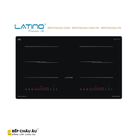 Bếp Từ Đôi Latino LT-TL1586 Luxury Thái Lan – Inverter, Kính ELCD Platinum Ceramic, Booster