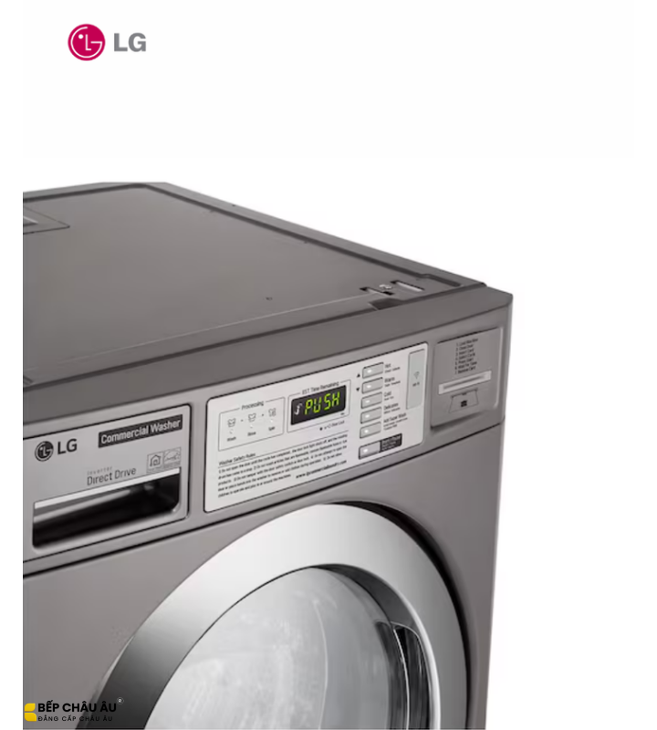 Máy Giặt Công Nghiệp LG CWG27MDQRS Giant 13kg – Inverter Direct Drive, Giặt Coin, Quản Lý Wi-Fi