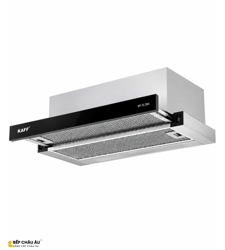 Máy Hút Mùi KAFF KF-TL60H / TL70H / TL80H / TL90H – Âm Tủ Inox Phối Kính
