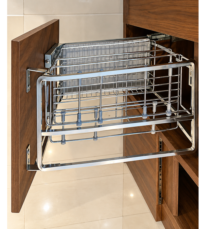KỆ ĐỰNG GIA VỊ NAN VUÔNG INOX 304