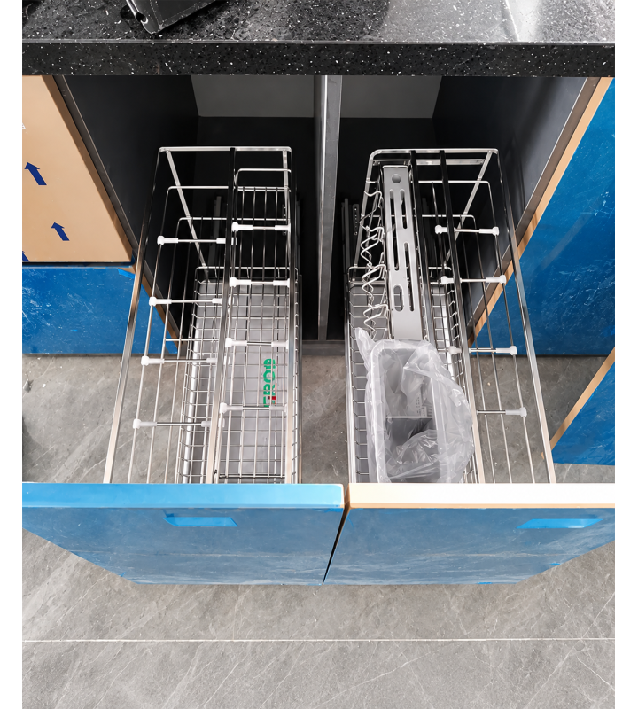 KỆ ĐỰNG GIA VỊ NAN VUÔNG INOX 304