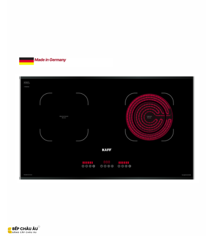 Bếp Điện Từ KAFF KF-EG901IH Made in Germany – Kết Hợp 1 Từ 1 Hồng Ngoại Cao Cấp