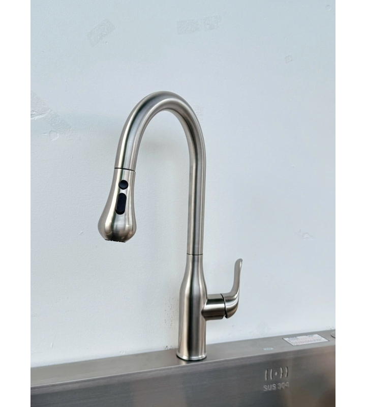Vòi chén nóng lạnh B-GEM BG-T07Riva inox SUS304 thiết kế mới 2026