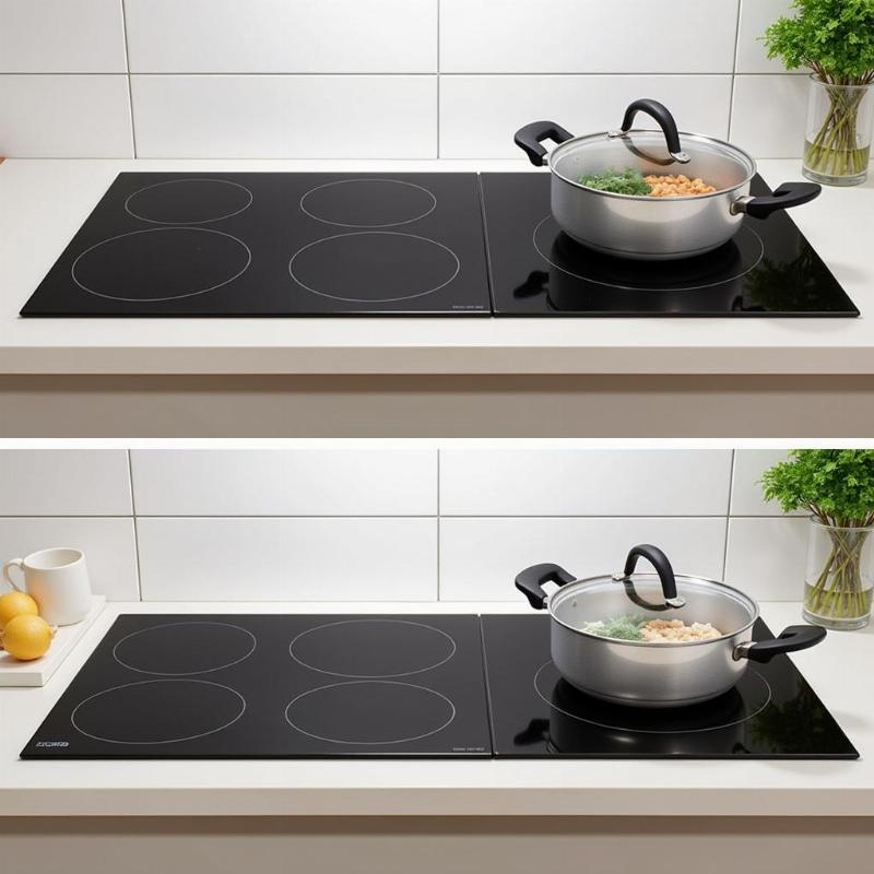 So s&aacute;nh giữa bếp từ đ&ocirc;i v&agrave; ba v&ugrave;ng nấu gi&uacute;p người ti&ecirc;u d&ugrave;ng lựa chọn ph&ugrave; hợp với nhu cầu sử dụng.