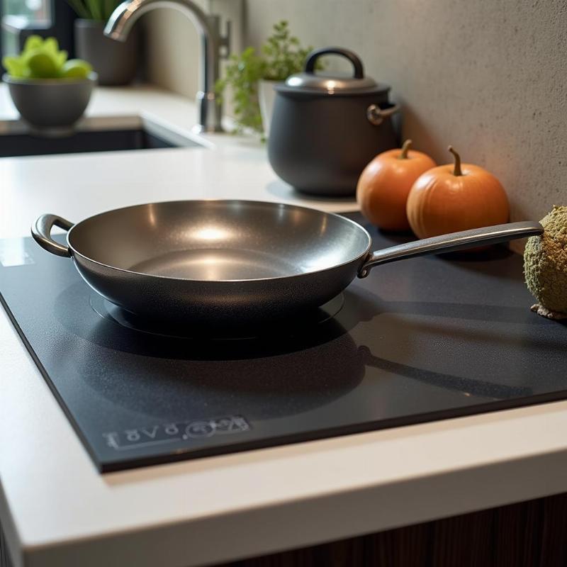 Bếp từ đơn hiện đại mặt k&iacute;nh chịu nhiệt