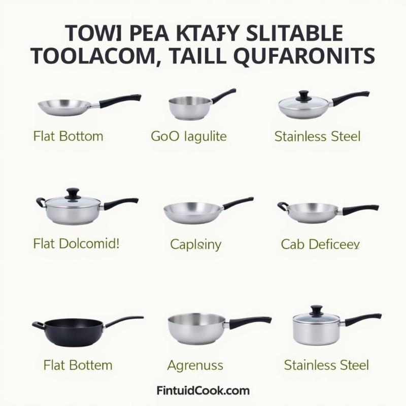 C&aacute;c loại nồi ph&ugrave; hợp với bếp từ