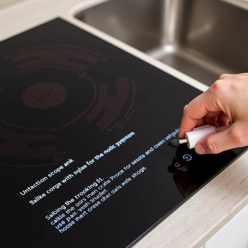 C&aacute;ch khắc phục lỗi phần mềm bếp từ ngừng hoạt động bằng c&aacute;ch tắt nguồn v&agrave; khởi động lại