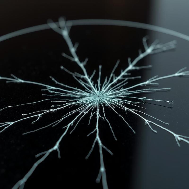 Mặt k&iacute;nh bếp từ bị nứt vỡ ảnh hưởng đến khả năng nấu ăn