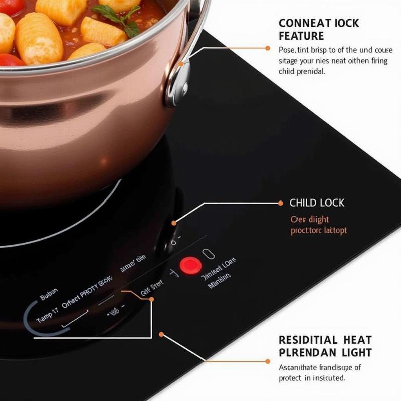 C&aacute;c t&iacute;nh năng an to&agrave;n của bếp từ